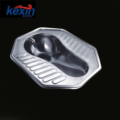 Hot Sale Stainless Steel WC Squatting Pan Squat Toilet Types of Squat Toilets