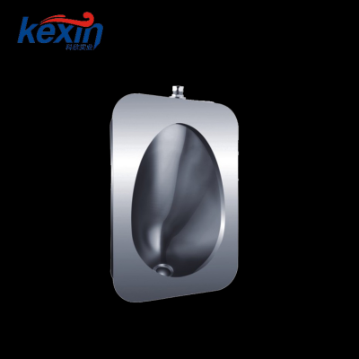 Sanitary Ware Stainless Steel Modern Waterless  Wall-Hung Stainless Steel Urinal