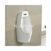 KD-17U Ceramic Wall Urinal Black Urinal Mens Standing WC Automatic Flushing Urinal