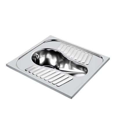 Wholesale High Quality WC squat pan , Stainless Steel Squatting pan