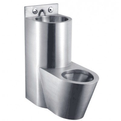 The latest Stainless steel Combination Toilet Pan, prison toilet